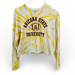 Arizona State Tie-Dye Cropped Sweatshirt